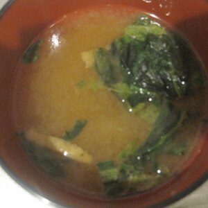 小松菜南蛮味噌汁